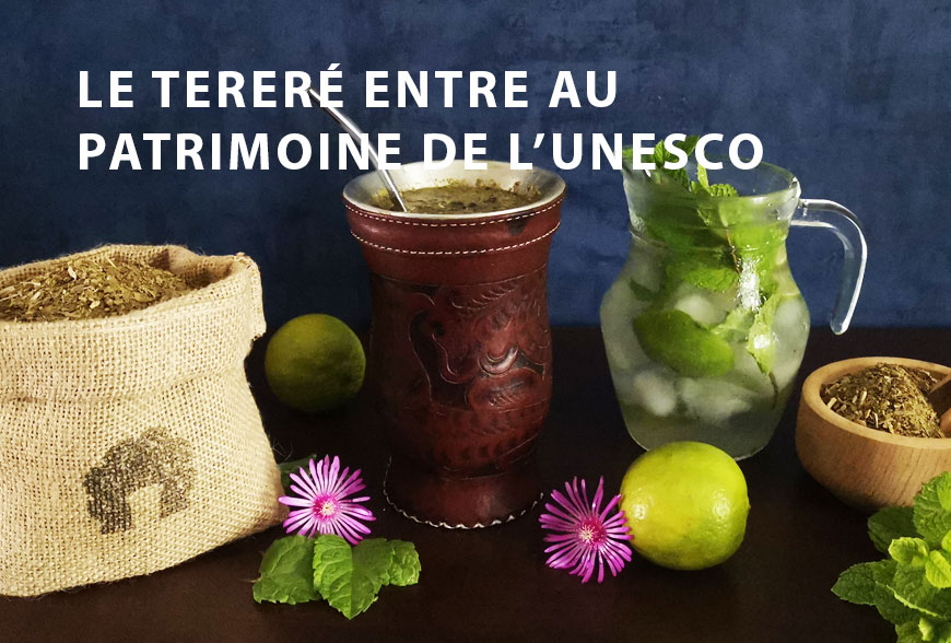 Le tereré, boisson guaraní entre comme patrimoine national de l’UNESCO